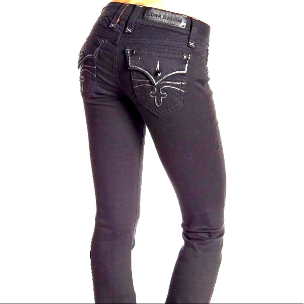 Rock Revival Black Jeans